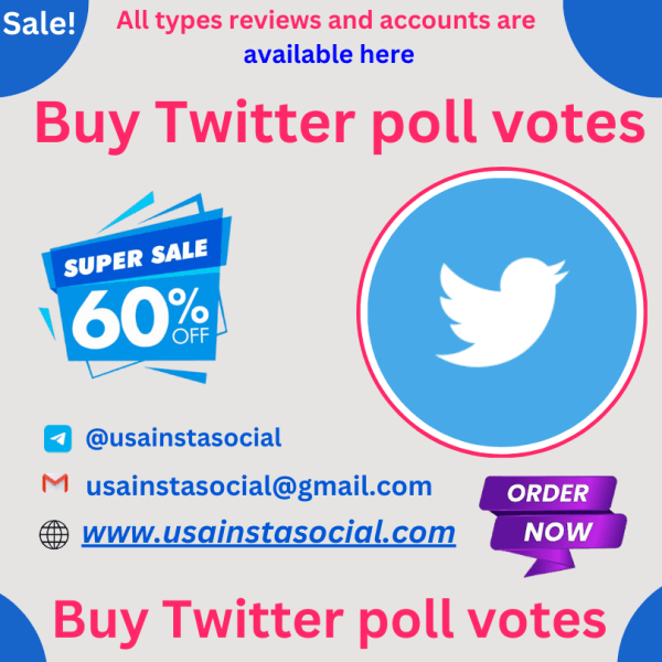 Buy Twitter poll votes