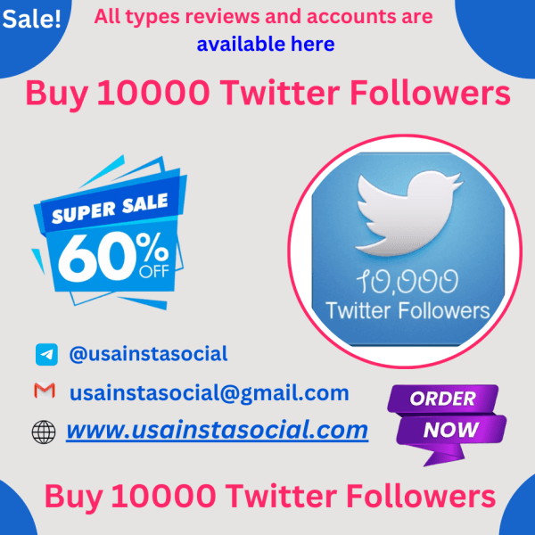 Buy 10000 Twitter Followers